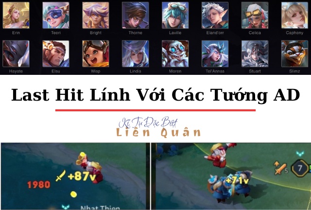 Last hit lính Liên Quân